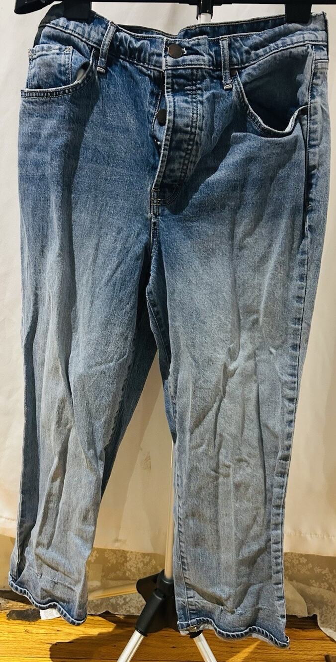 a.n.a. Highest Rise Ankle Straight Jeans size 8
